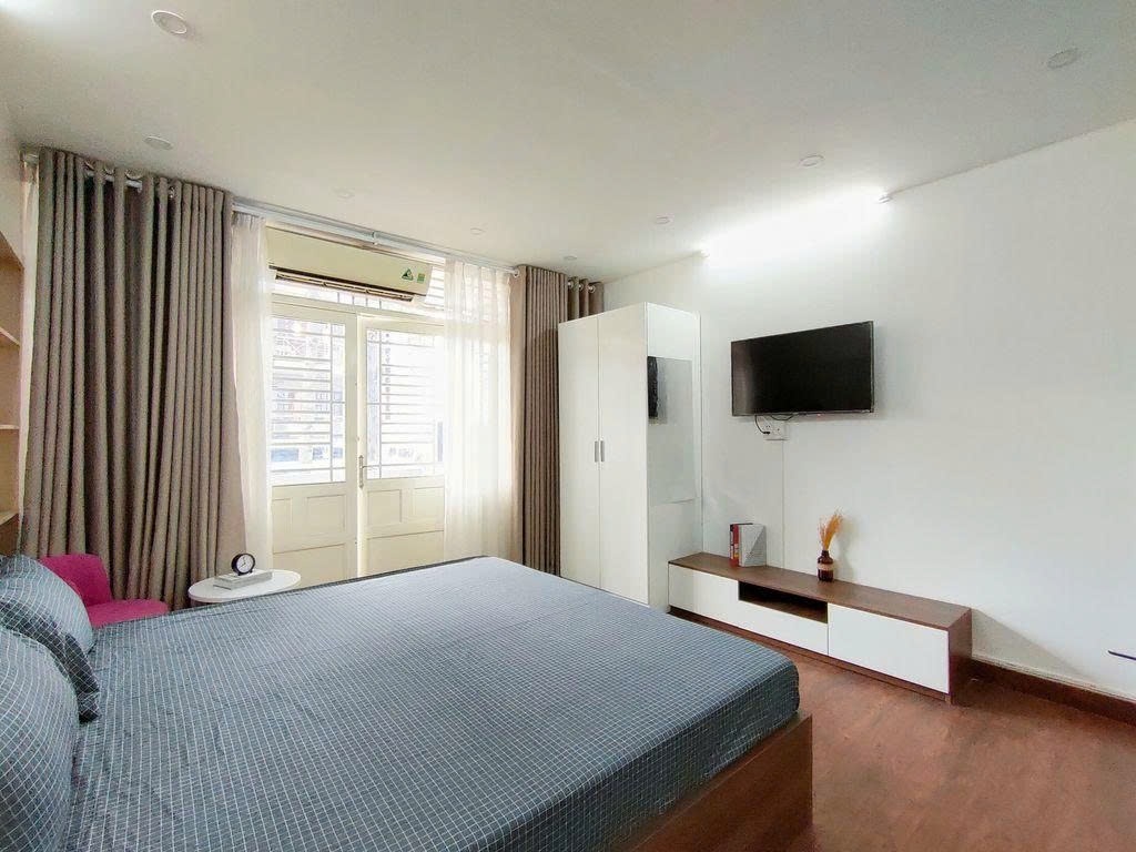 Phòng trọ Studio 30m2 tại PTC House 1 Trần Quang Khải - Quận 1 - Phòng ngủ