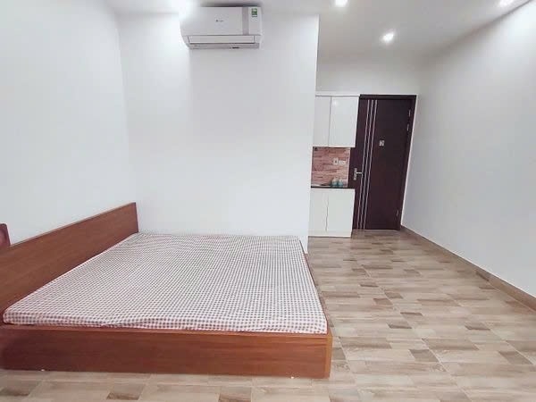 Phòng trọ Studio 25m2 tại PTC House 2 Quan Nhân - Thanh Xuân  - Phòng ngủ