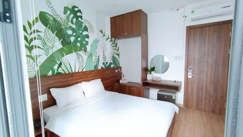 Phòng trọ Studio 16m2 tại PTC House 2 Trần Quang Khải - Quận 1 - Phòng ngủ