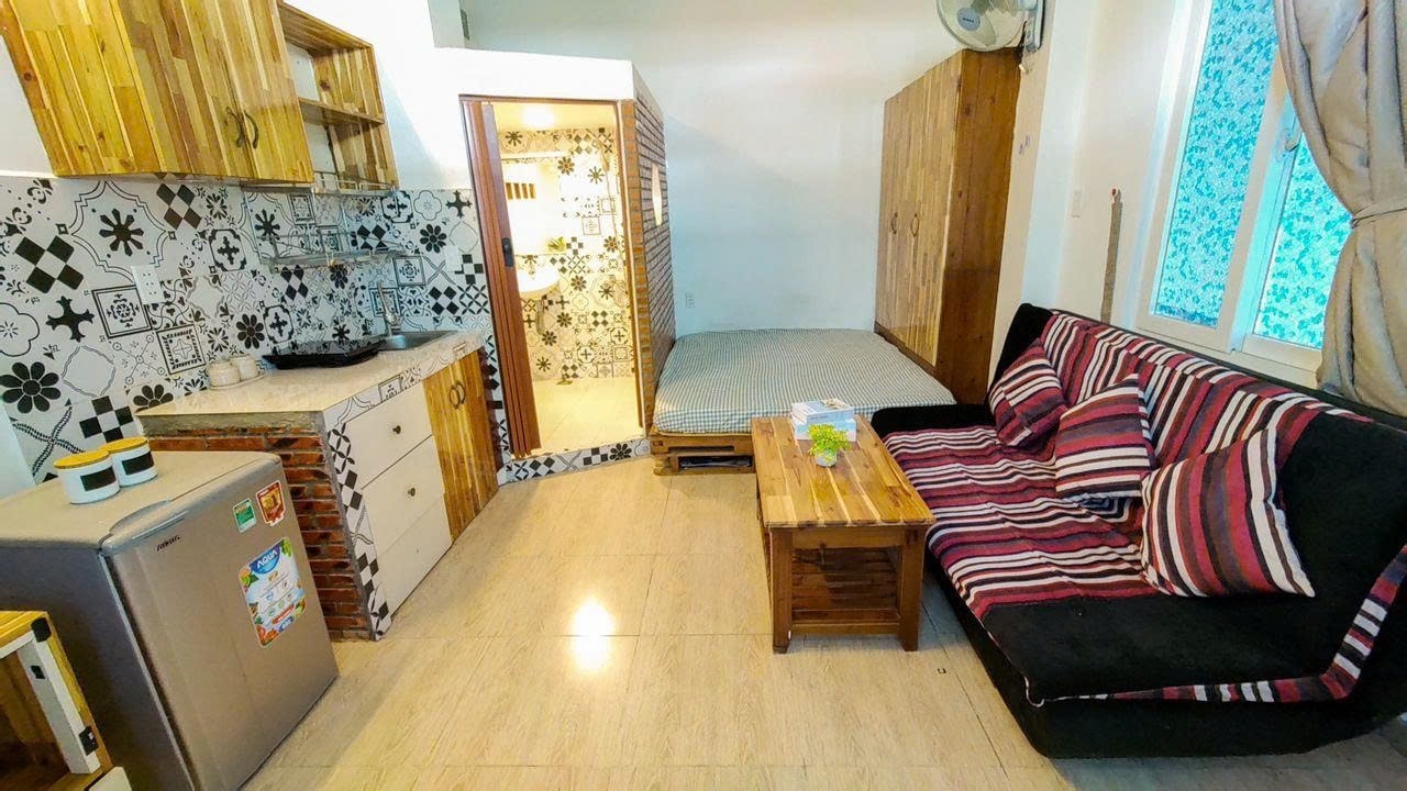 Phòng trọ Studio 20m2 tại PTC House Nguyễn Thị Thập - Quận 7 - Phòng ngủ