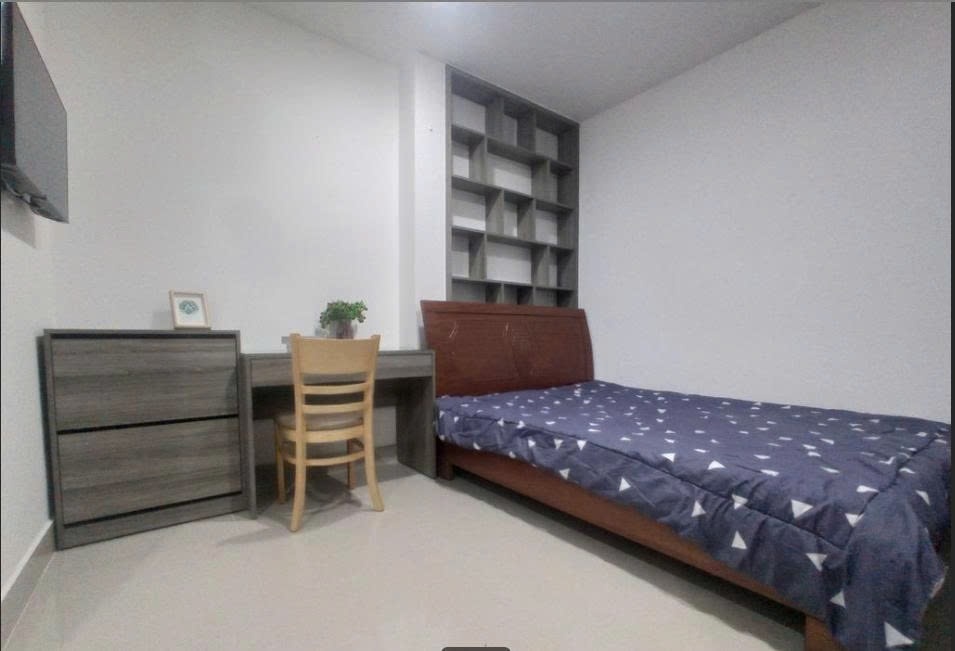 Phòng trọ Studio 20m2 tại PTC House Đường số 2 - Quận 4 - Phòng ngủ