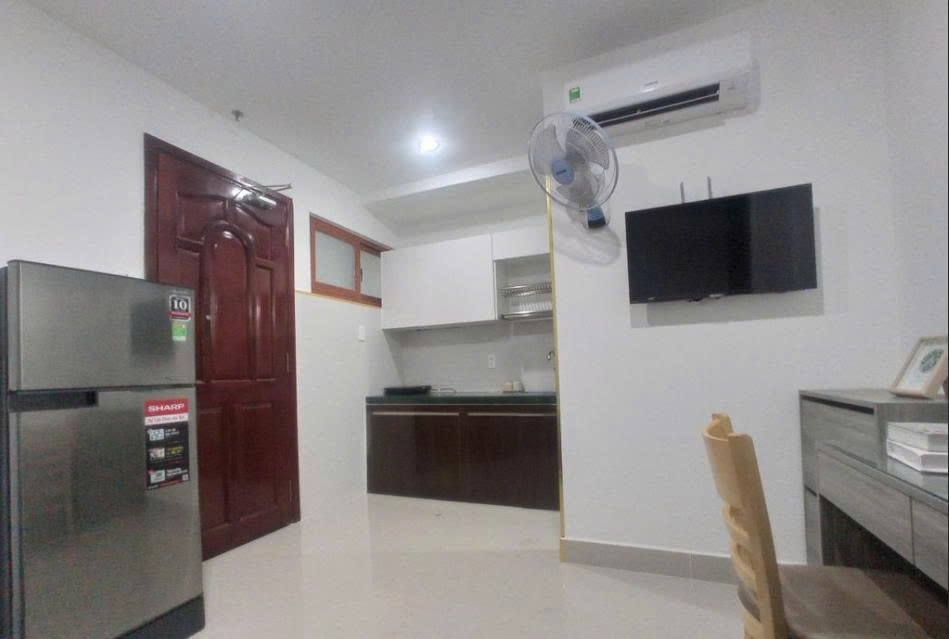 Phòng trọ Studio 20m2 tại PTC House Đường số 2 - Quận 4 - Phòng ngủ