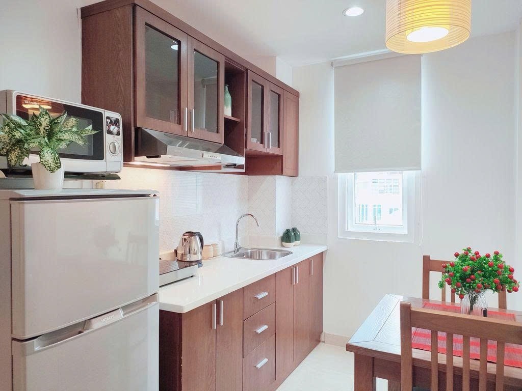Phòng trọ Studio 40m2 tại PTC House Nguyễn Thị Minh Khai - Quận 1 - Phòng bếp