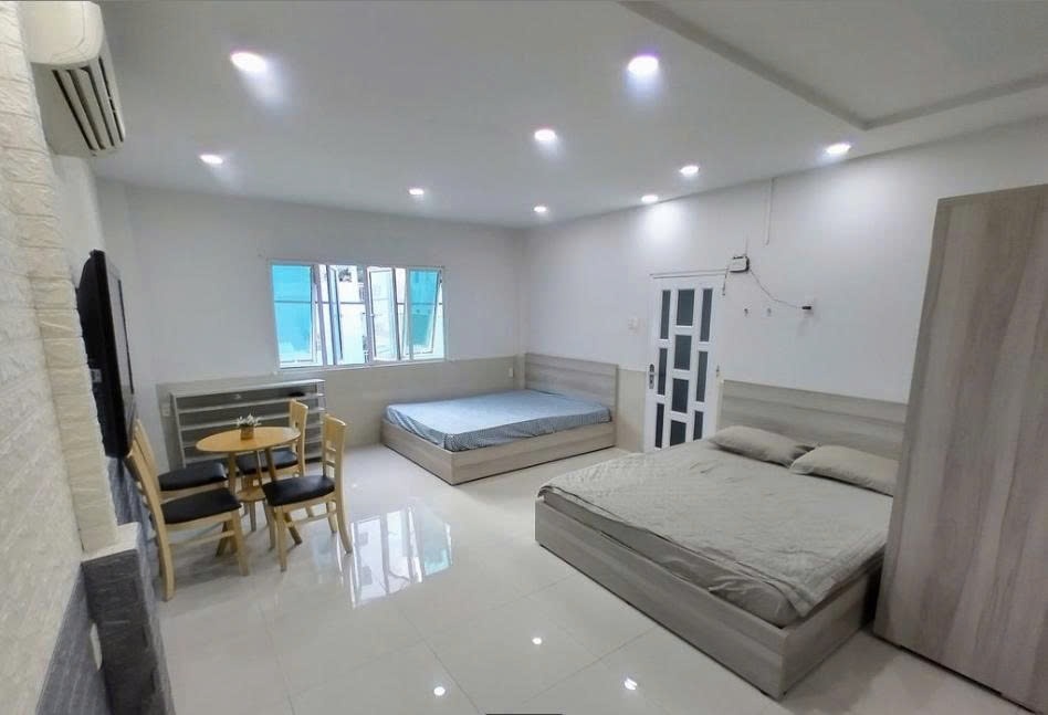 Phòng trọ Studio 30m2 tại PTC House Trần Xuân Soạn 1 - Quận 7 - Phòng ngủ