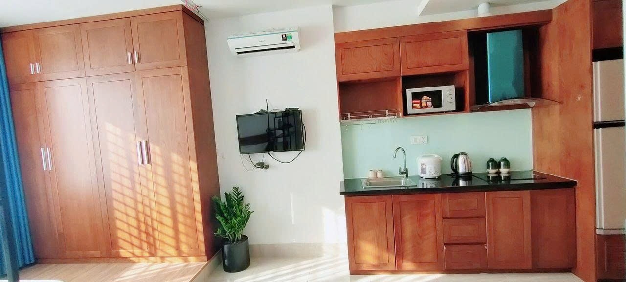 Phòng trọ Studio 30m2 tại PTC House 2 Cách Mạng Tháng 8 - Quận 10 - Phòng bếp