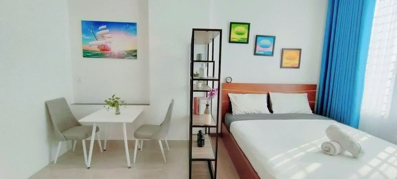 Phòng trọ Studio 30m2 tại PTC House 2 Cách Mạng Tháng 8 - Quận 10 - Phòng ngủ