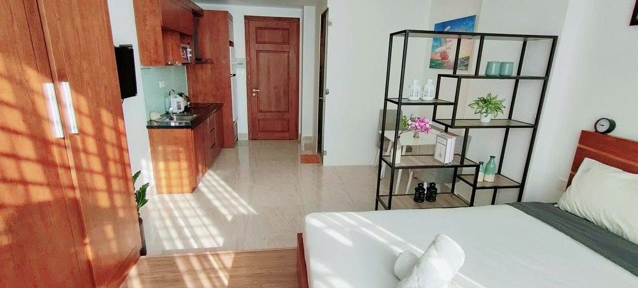 Phòng trọ Studio 30m2 tại PTC House 2 Cách Mạng Tháng 8 - Quận 10 - Phòng khách