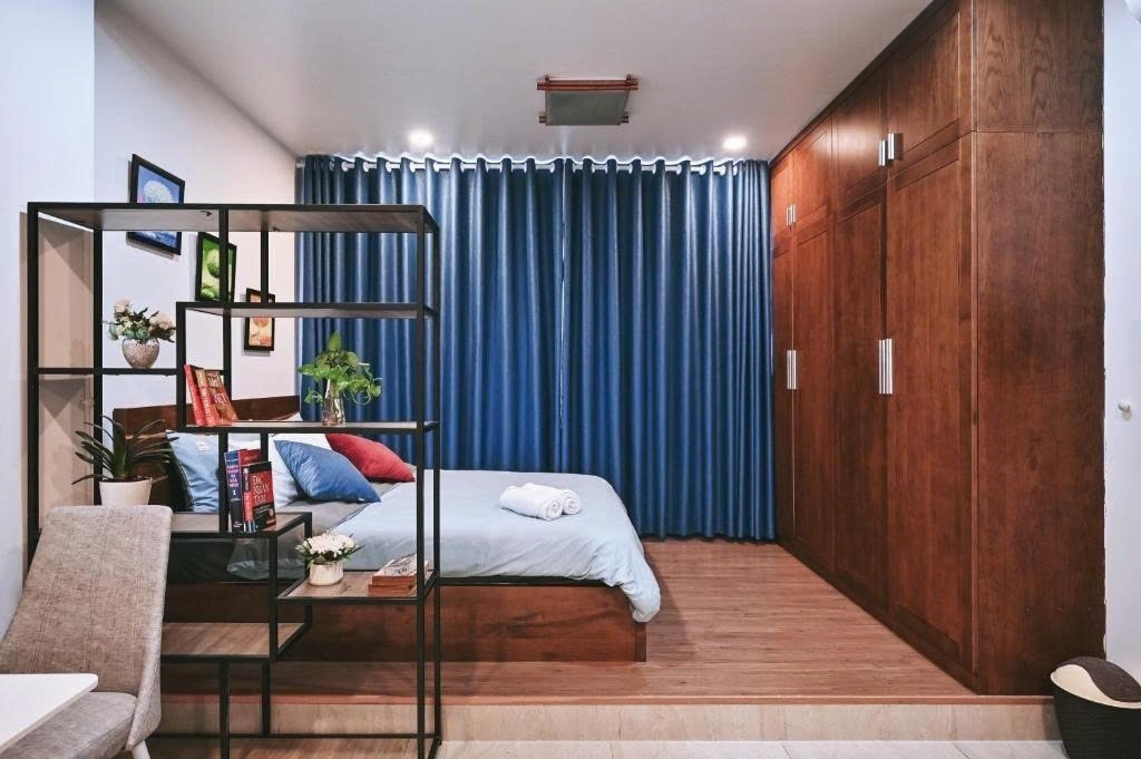 Phòng trọ Studio 30m2 tại PTC House 2 Cách Mạng Tháng 8 - Quận 10 - Phòng ngủ