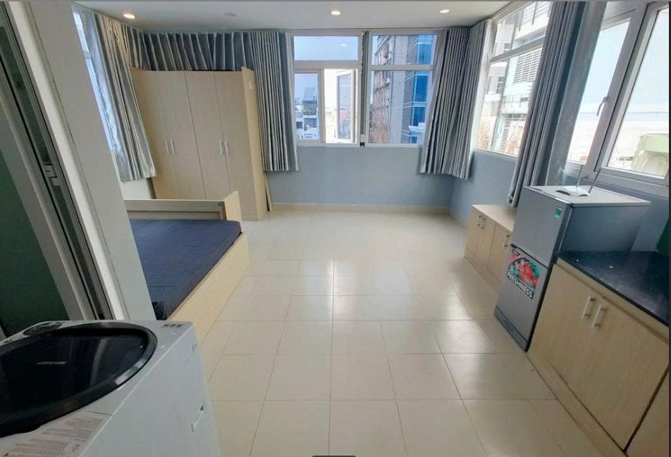 Phòng trọ Studio 25m2 tại PTC House Trương Quyền - Quận 3 - Phòng ngủ