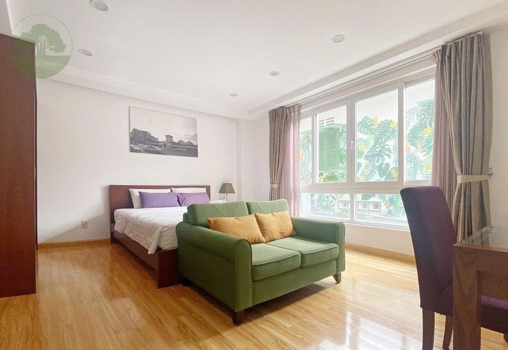 Phòng trọ Studio 40m2 tại PTC House Phan Kế Bính - Quận 1 - Phòng ngủ