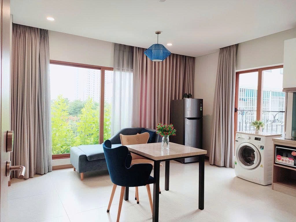 Phòng trọ 1 Phòng ngủ 40m2 tại PTC House Thân Văn Nhiếp - Quận 2 - Phòng khách