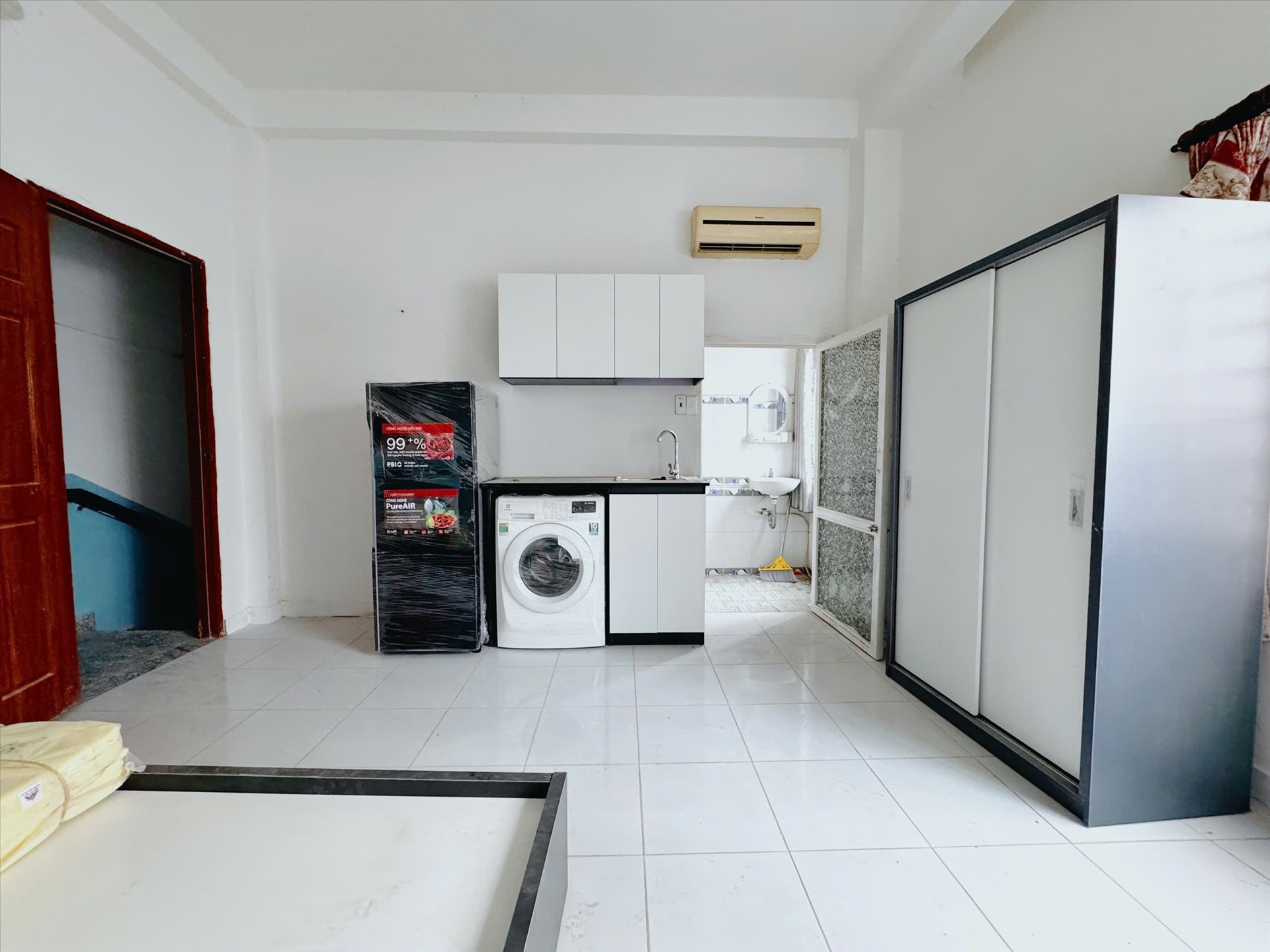 Phòng trọ Studio 25m2 tại Uncle House Ngô Tất Tố - Bình Thạnh - Phòng ngủ