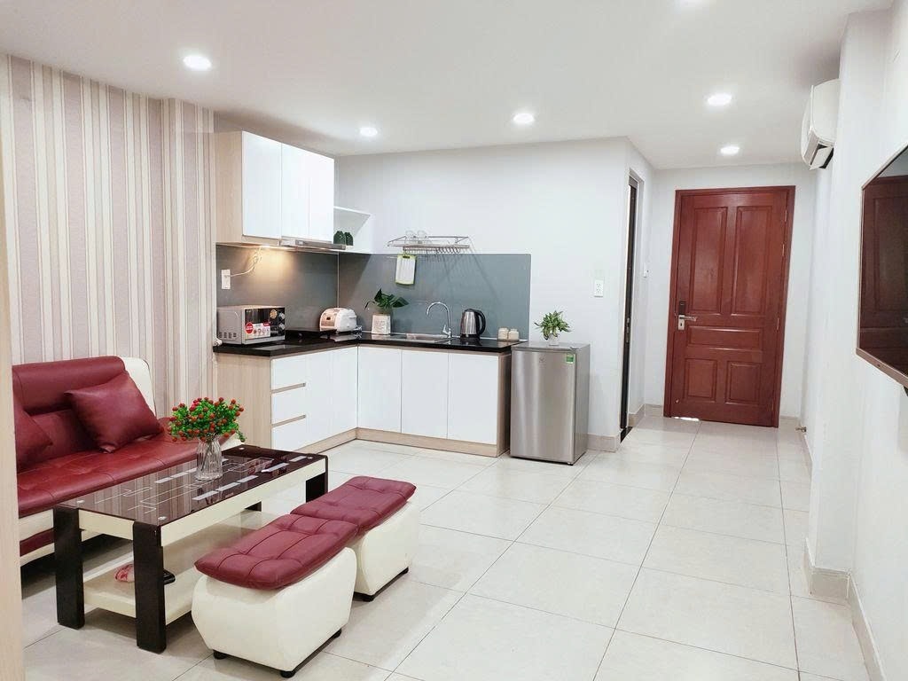 Phòng trọ Studio 35m2 tại PTC House Đường 9 - Quận 2 - Phòng bếp