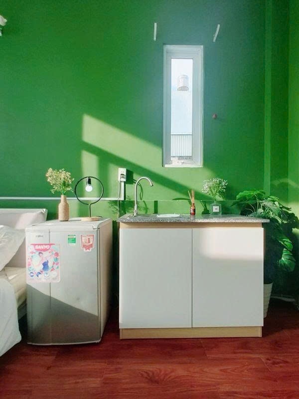 Phòng trọ Studio 20m2 tại PTC House 1 Trần Đình Xu - Quận 1 - Phòng khách