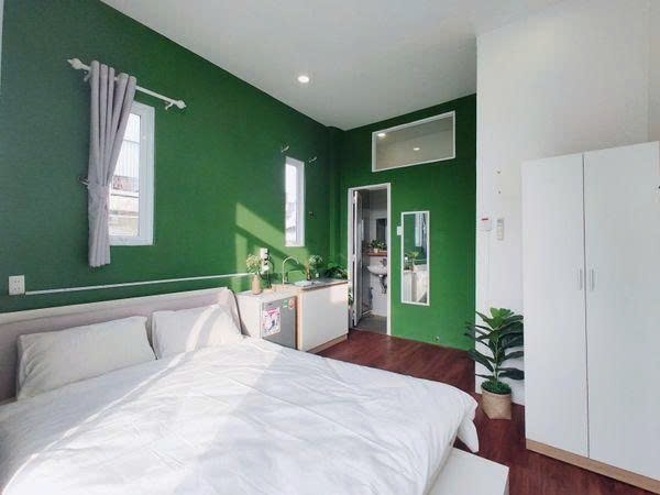 Phòng trọ Studio 20m2 tại PTC House 1 Trần Đình Xu - Quận 1 - Phòng ngủ