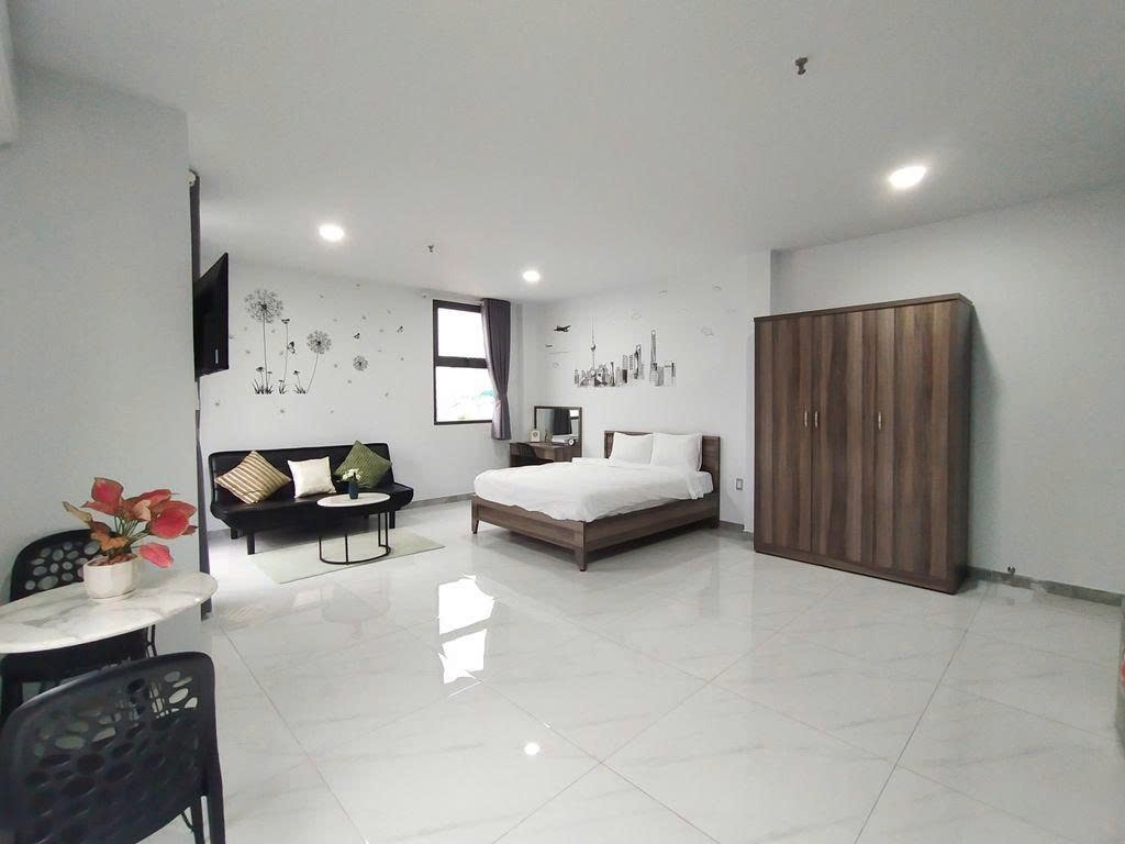 Phòng trọ Studio 40m2 tại PTC House Võ Thị Sáu - Quận 3 - Phòng ngủ