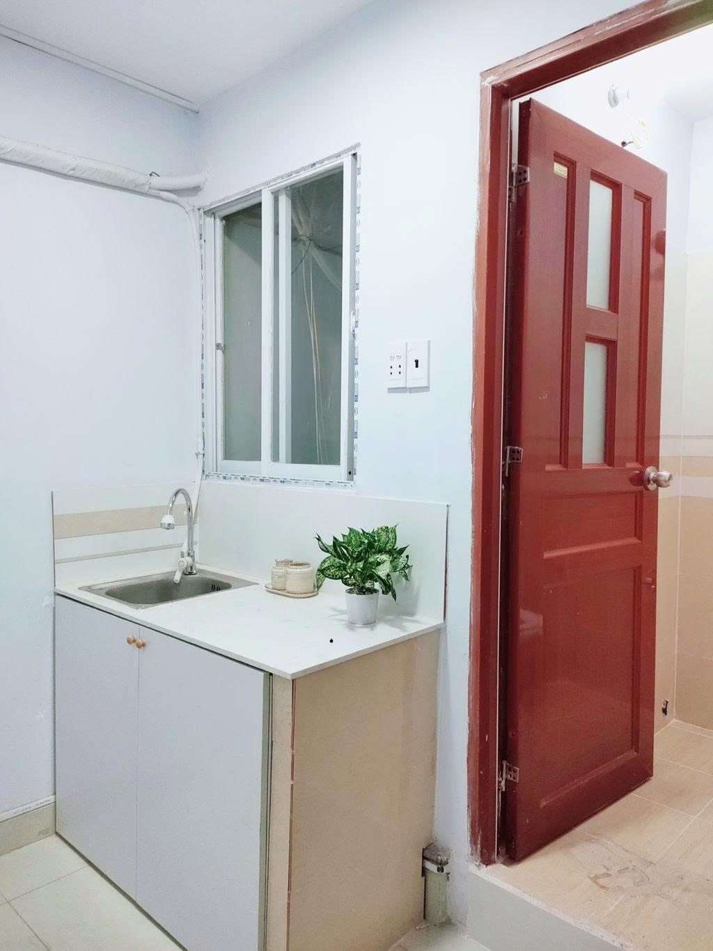 Phòng trọ 2 Phòng ngủ 30m2 tại PTC House Nguyễn Trãi - Quận 1 - Phòng bếp