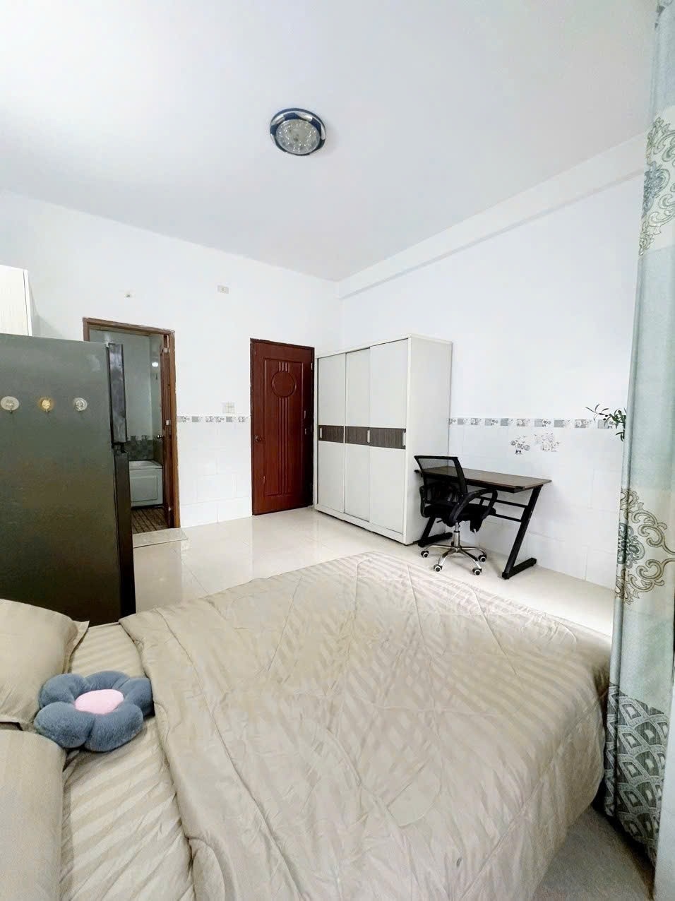 Phòng trọ Studio 25m2 tại AC House 2 Thống Nhất - Gò Vấp - Phòng ngủ