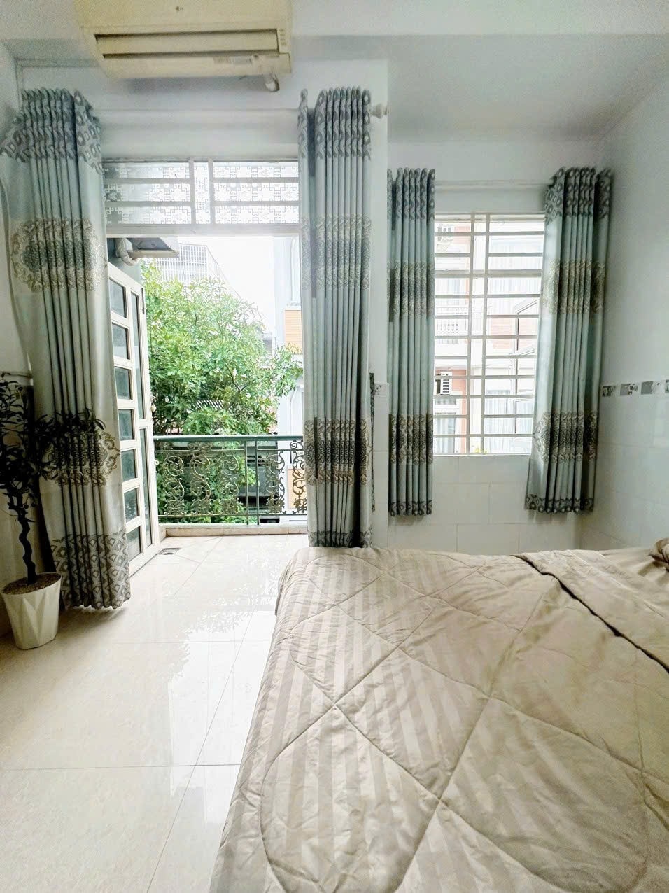 Phòng trọ Studio 25m2 tại AC House 2 Thống Nhất - Gò Vấp - Phòng ngủ