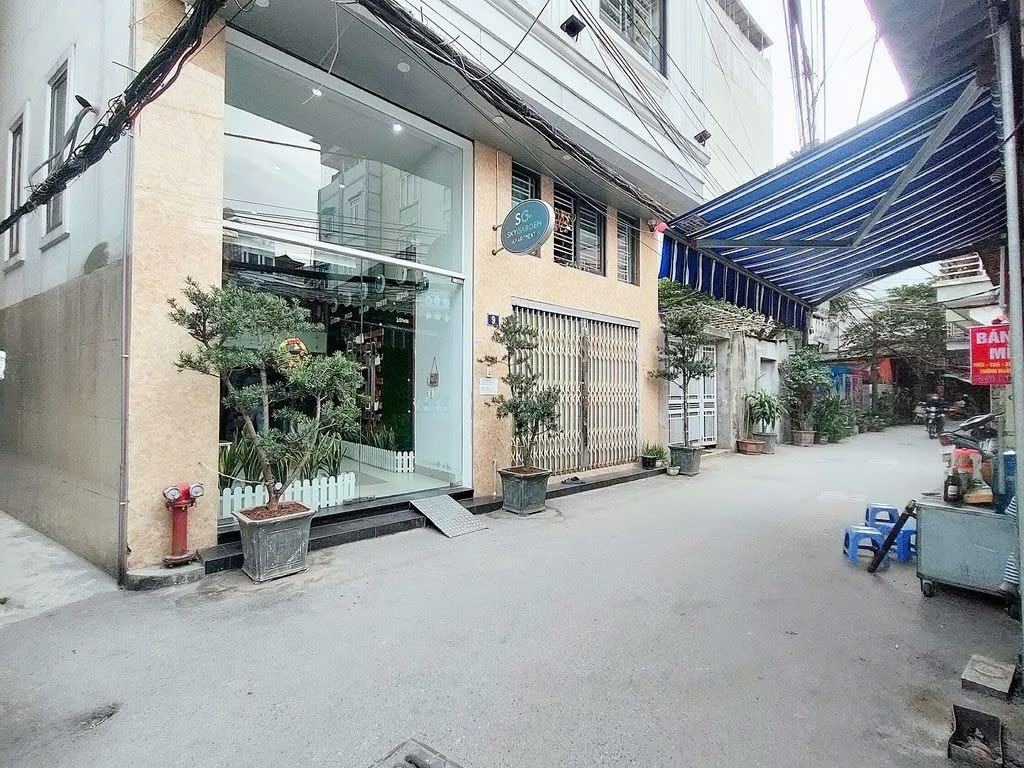 Phòng trọ PTC House 1 Quan Hoa - Cầu Giấy - Toàn cảnh tòa nhà (*)