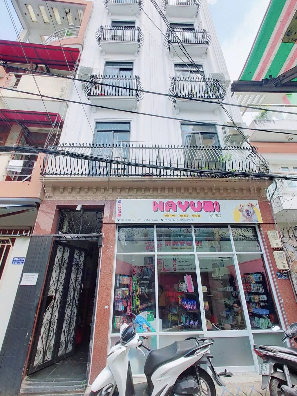 Phòng trọ PTC House 1 Cô Bắc - Phú Nhuận - Toàn cảnh tòa nhà (*)