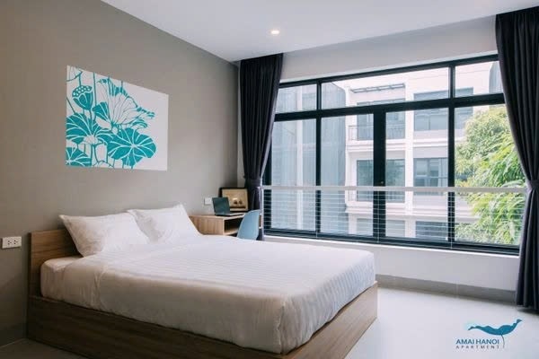 Phòng trọ Studio 40m2 tại PTC House Hàm Nghi - Nam Từ Liêm - Phòng ngủ