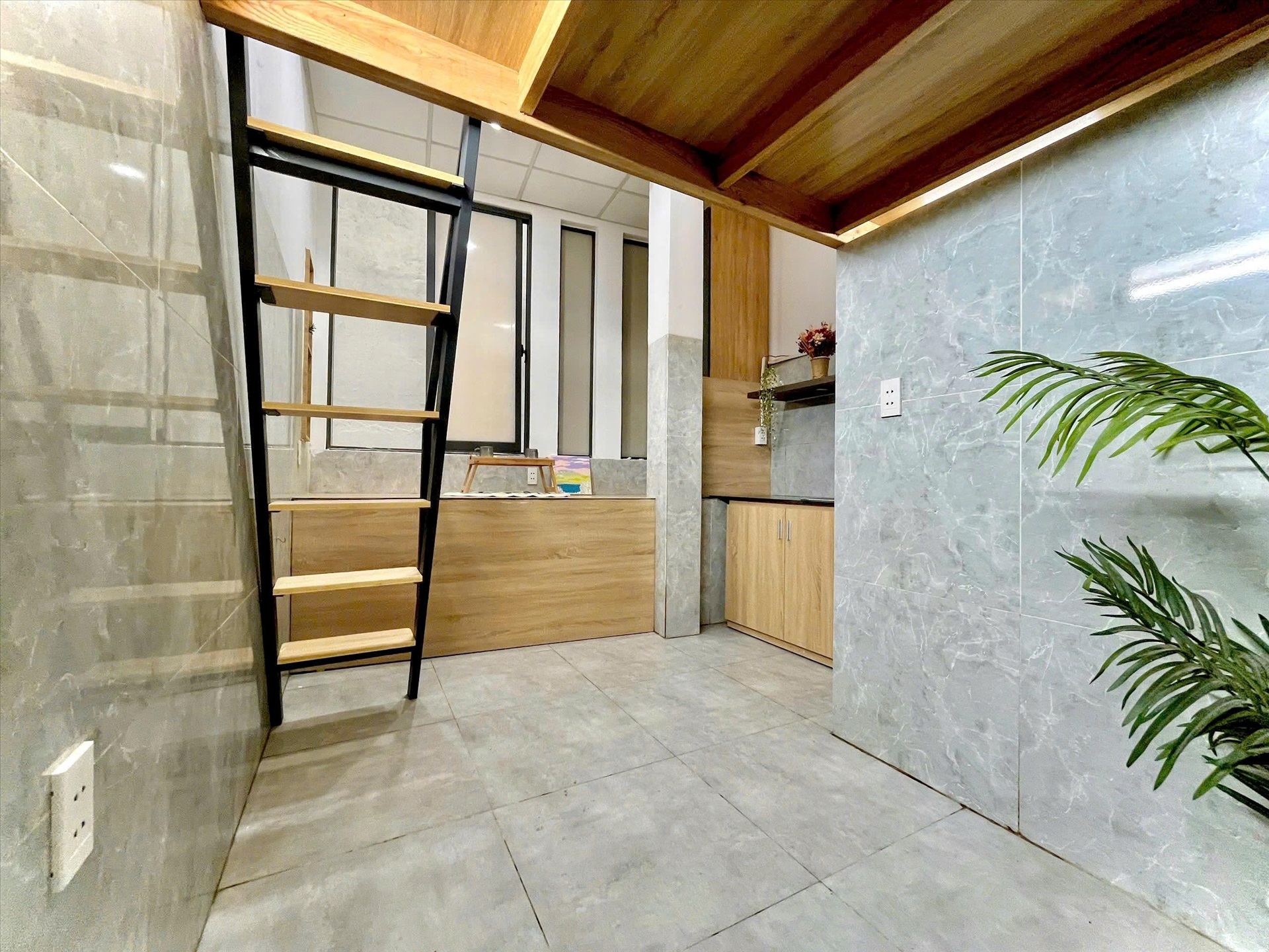Phòng trọ Duplex 25m2 tại Lighthouse Lê Đức Thọ A - Gò Vấp - Phòng khách