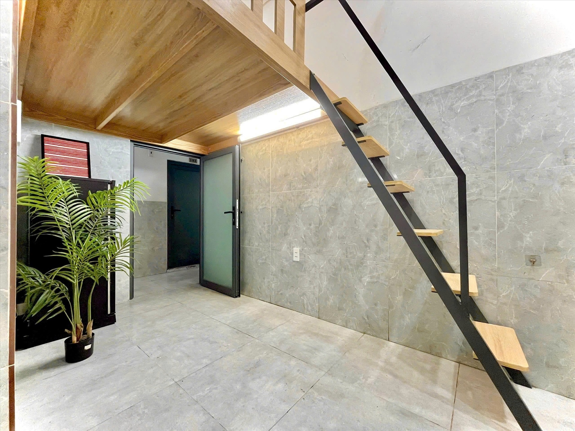 Phòng trọ Duplex 25m2 tại Lighthouse Lê Đức Thọ A - Gò Vấp - Phòng khách