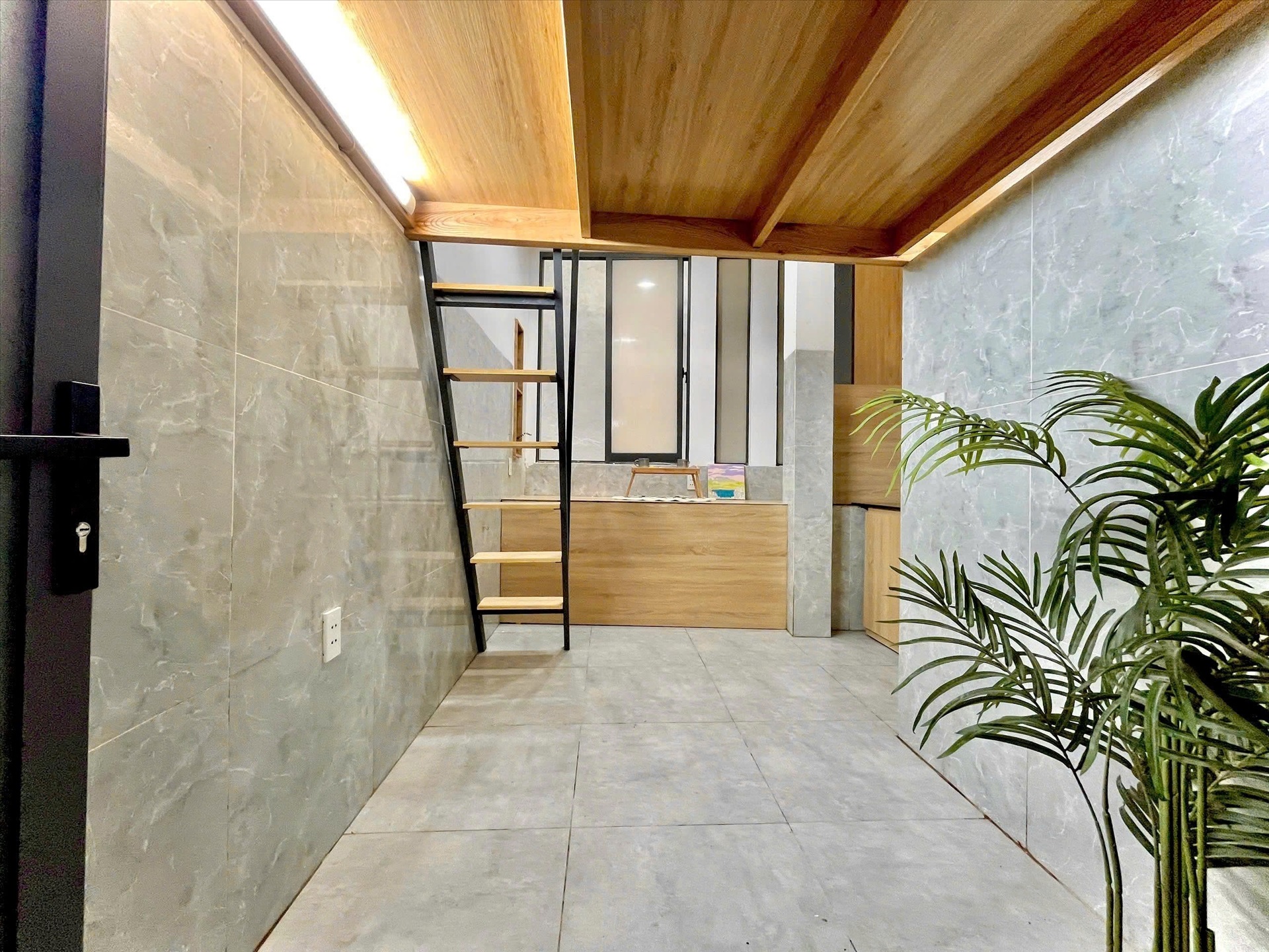 Phòng trọ Duplex 25m2 tại Lighthouse Lê Đức Thọ A - Gò Vấp - Phòng khách