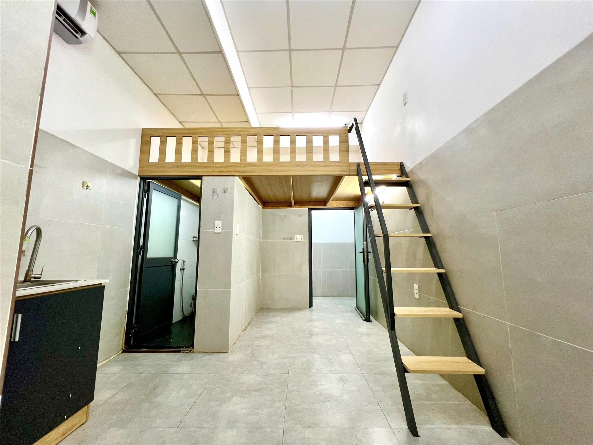 Phòng trọ Duplex 25m2 tại Lighthouse Lê Đức Thọ A - Gò Vấp - Phòng khách