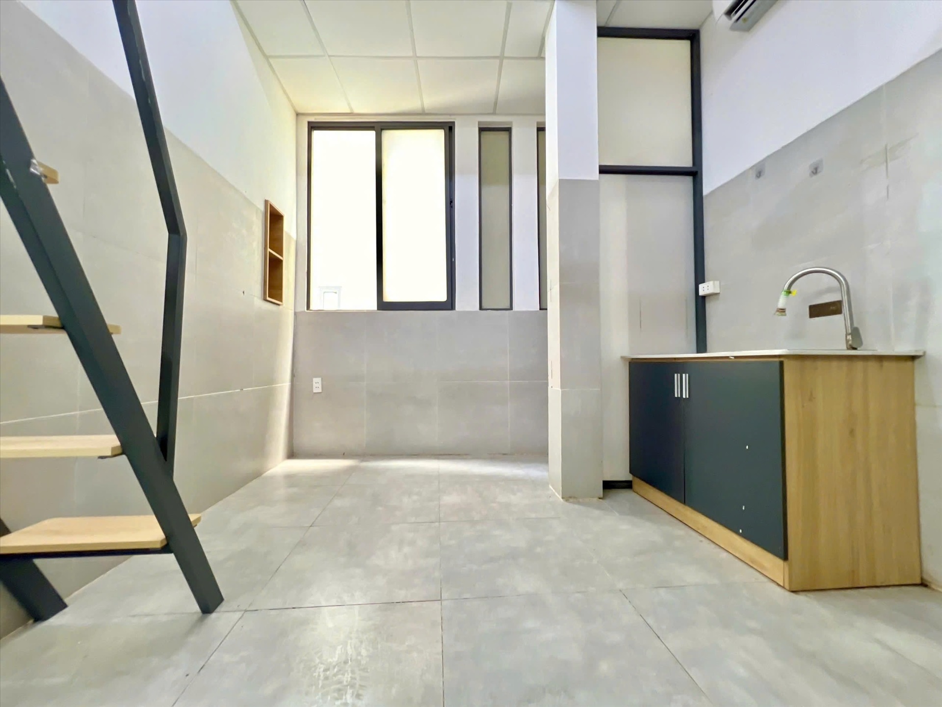 Phòng trọ Duplex 25m2 tại Lighthouse Lê Đức Thọ A - Gò Vấp - Phòng khách