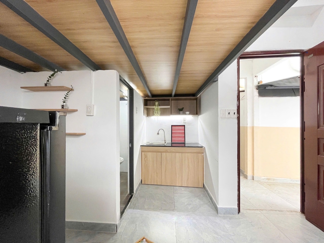 Phòng trọ Duplex 25m2 tại Lighthouse Lê Đức Thọ C - Gò Vấp - Phòng bếp