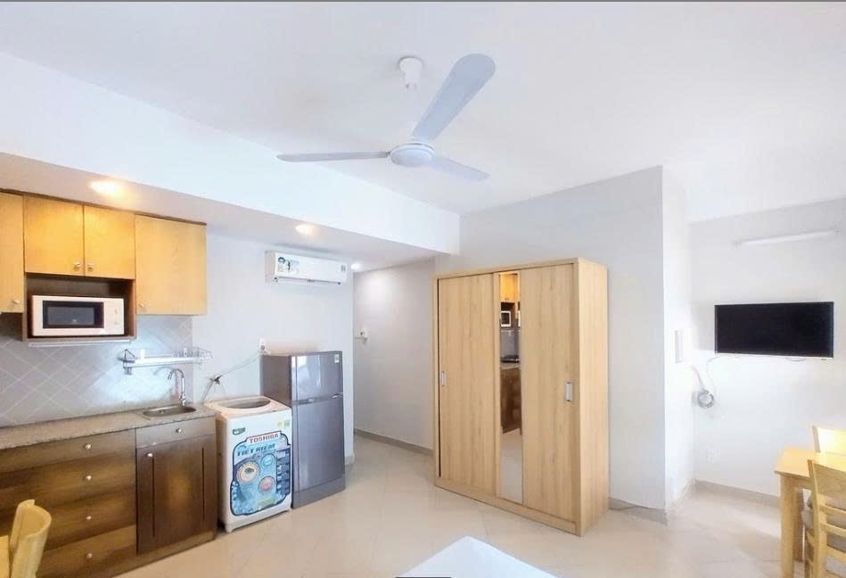 Phòng trọ Studio 20m2 tại PTC House Trần Quốc Thảo - Quận 3 - Phòng ngủ