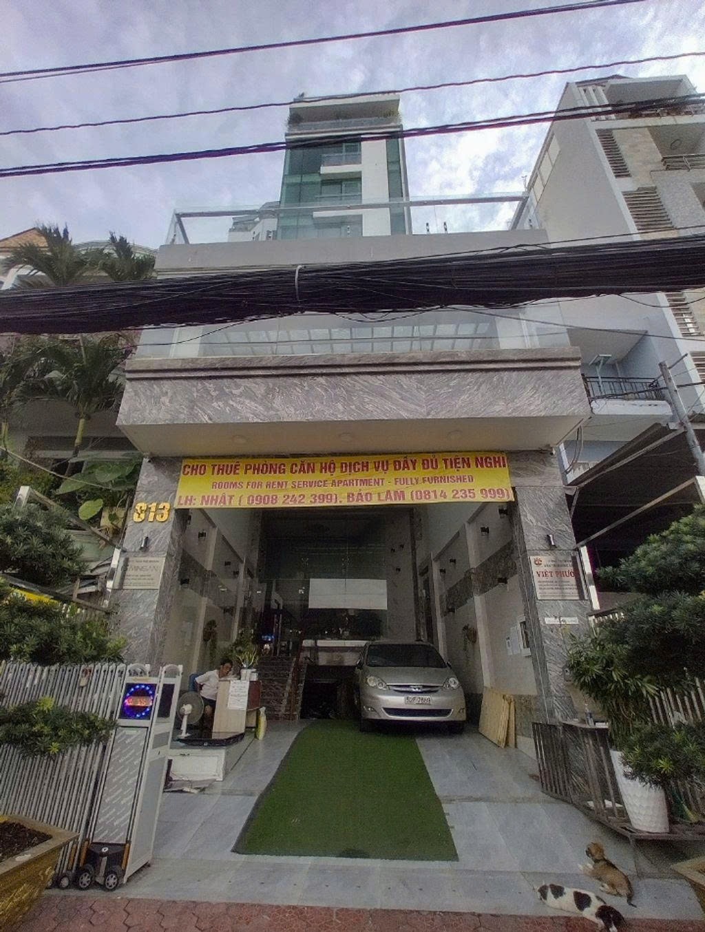 Phòng trọ PTC House Hồng Hà - Tân Bình - Toàn cảnh tòa nhà (*)