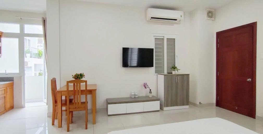 Phòng trọ Studio 25m2 tại PTC House Trương Định - Quận 3 - Phòng ngủ