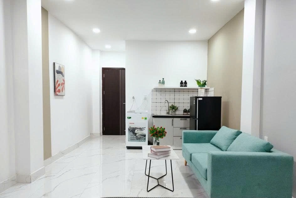 Phòng trọ Studio 25m2 tại PTC House Cách Mạng Tháng Tám - Quận 3 - Phòng ngủ