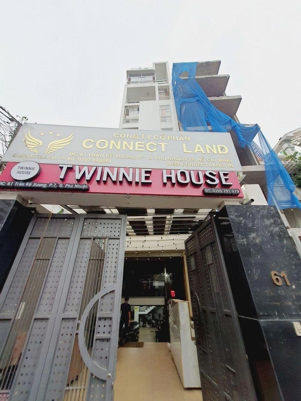 Phòng trọ PTC House Trần Kế Xương - Phú Nhuận - Toàn cảnh tòa nhà (*)