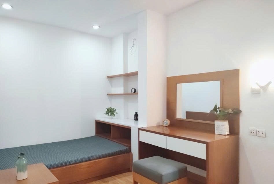 Phòng trọ Studio 25m2 tại PTC House Nguyễn Thị Minh Khai 4 - Quận 1 - Phòng ngủ