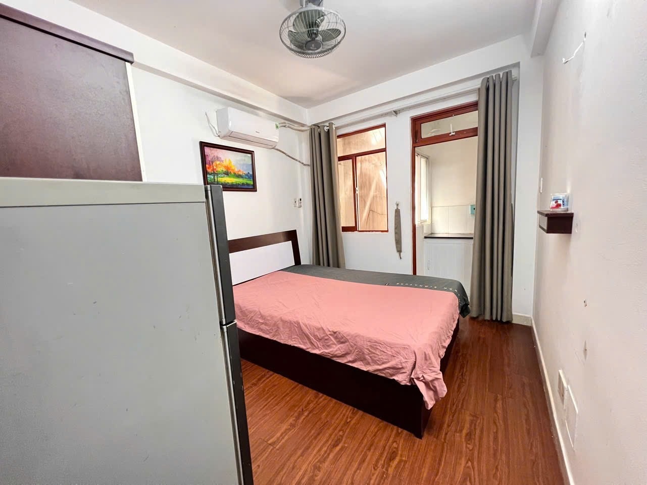 Phòng trọ Studio 25m2 tại Sea Home Nguyễn Ngọc Lộc - Quận 10 - Phòng ngủ