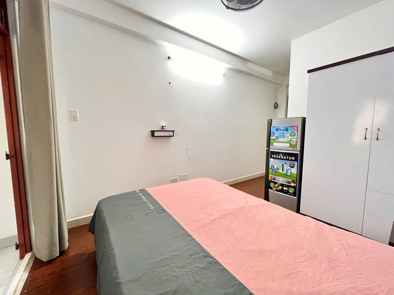 Phòng trọ Studio 25m2 tại Sea Home Nguyễn Ngọc Lộc - Quận 10 - Phòng ngủ