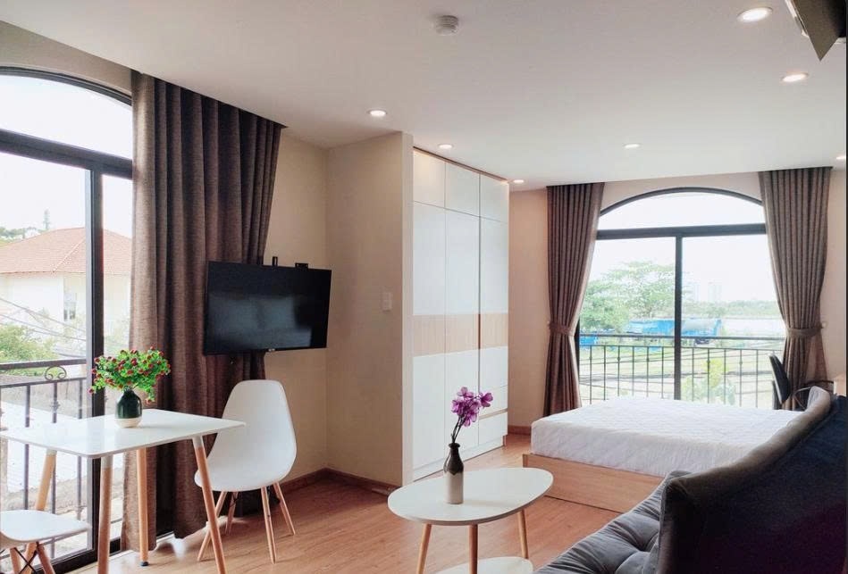 Phòng trọ Studio 30m2 tại PTC House Đường số 11 - Quận 2 - Phòng ngủ