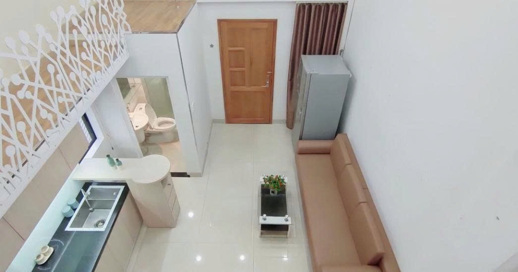 Phòng trọ Duplex 70m2 tại PTC House Trần Đình Xu 1 - Quận 1 - Phòng khách