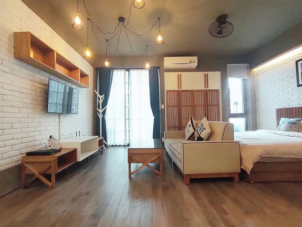 Phòng trọ Studio 40m2 tại PTC House Liễu Giai - Ba Đình  - Phòng khách