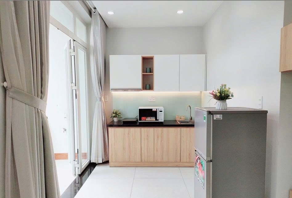 Phòng trọ Studio 35m2 tại PTC House Đường số 16 - Quận 7 - Phòng bếp