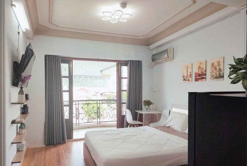 Phòng trọ Studio 25m2 tại PTC House Đinh Tiên Hoàng - Quận 1 - Phòng ngủ