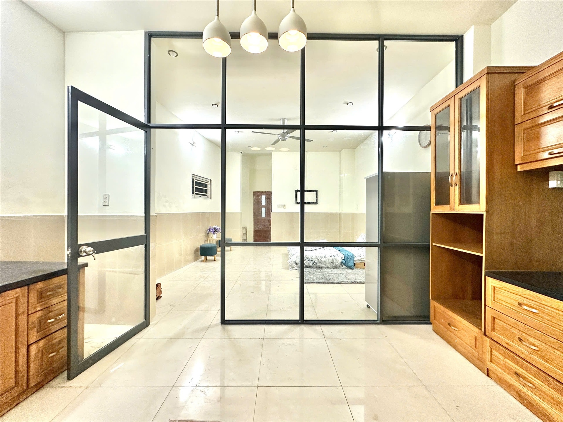 Phòng trọ 1 Phòng ngủ 35m2 tại AT House Phạm Văn Hai - Tân Bình - Phòng ngủ