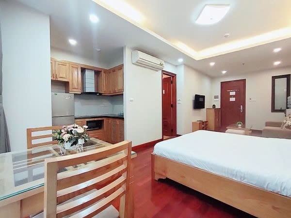 Phòng trọ 1 Phòng ngủ 45m2 tại PTC House Đào Tấn - Ba Đình - Phòng ngủ