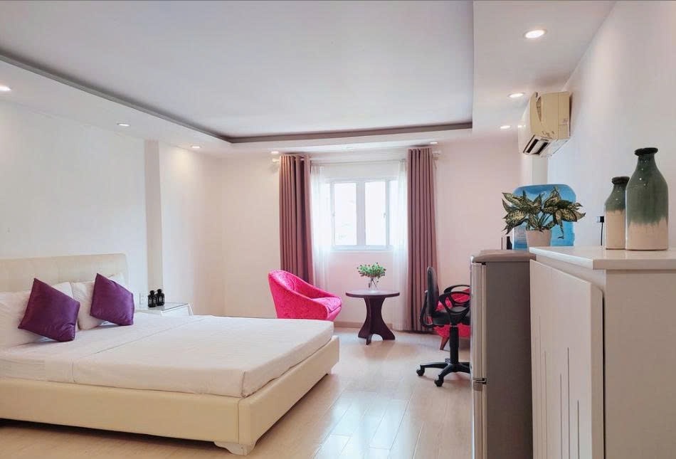 Phòng trọ Studio 50m2 tại PTC House Thái Văn Lung 1 - Quận 1 - Phòng ngủ