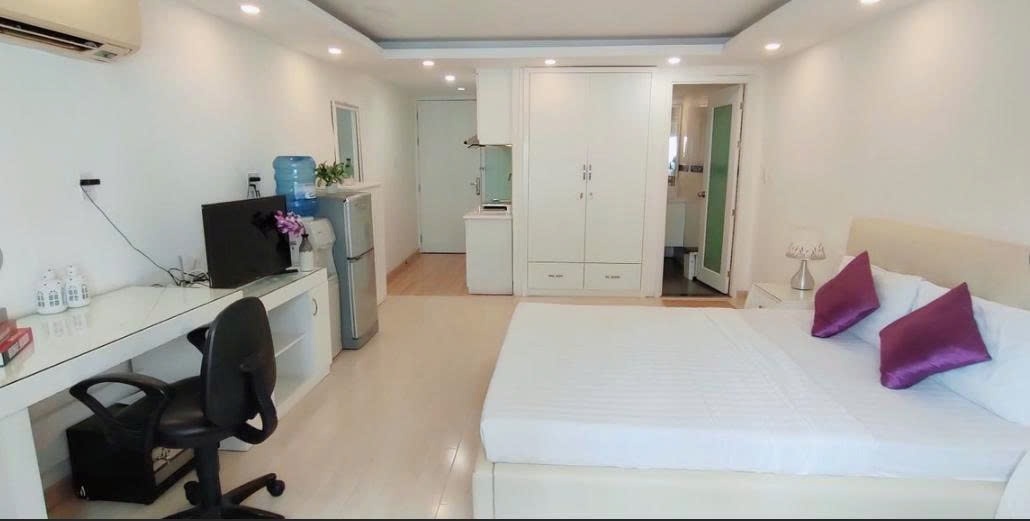 Phòng trọ Studio 50m2 tại PTC House Thái Văn Lung 1 - Quận 1 - Phòng ngủ
