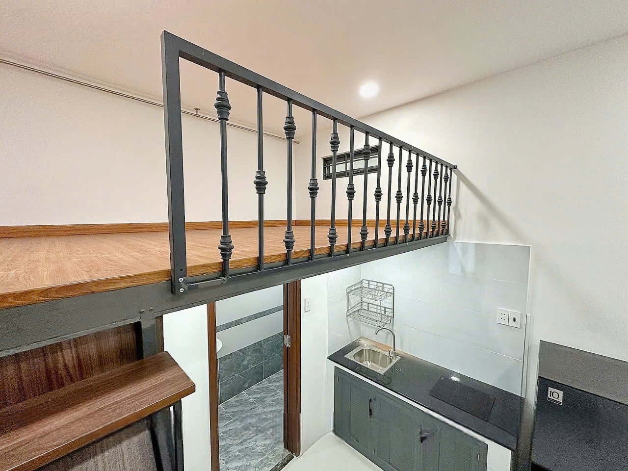 Phòng trọ Duplex 20m2 tại JinJoo Kênh Tân Hoá - Tân Phú - Phòng khách